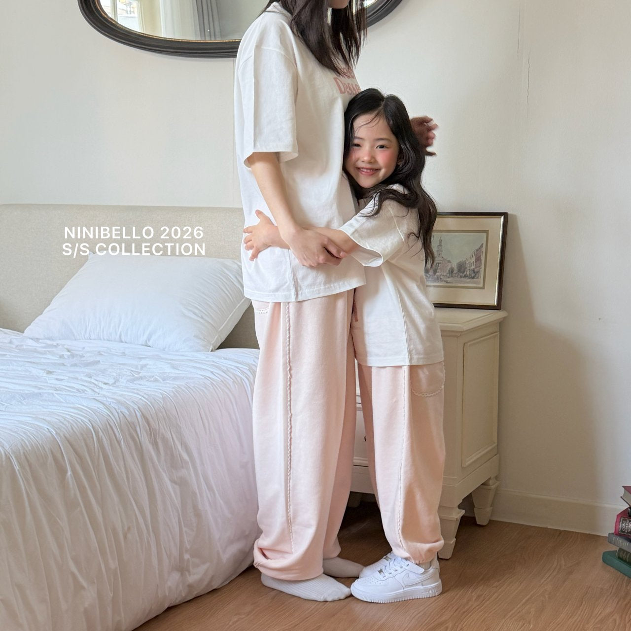 ninibello milk lace jogger pants(adult)