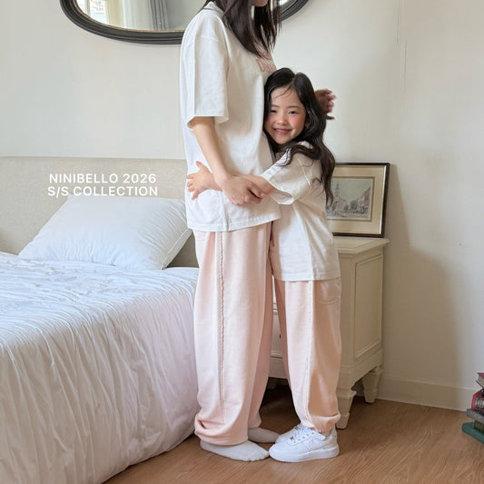 ninibello milk lace jogger pants(adult)