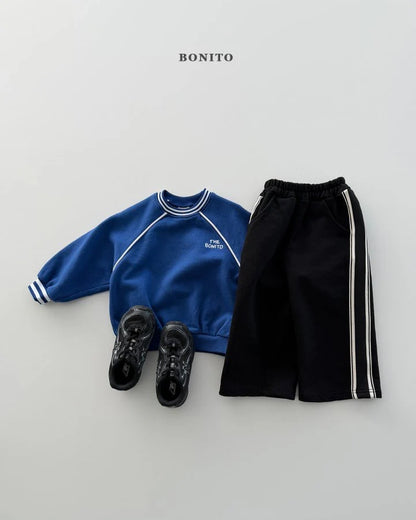 Bonito Stripe Raglan Sweatshirt (~80-140cm)