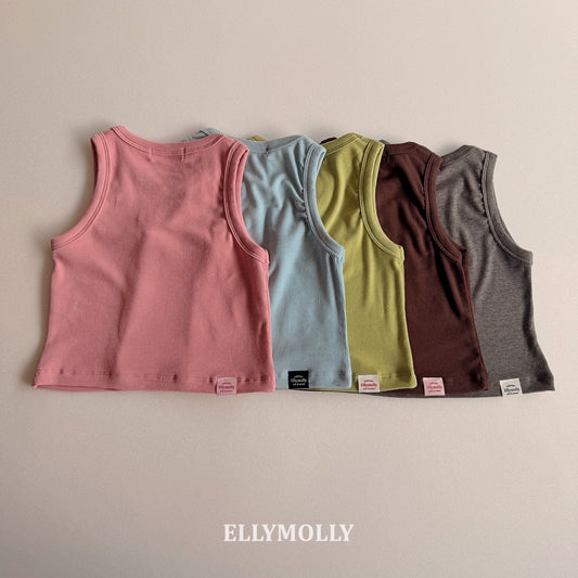 ELLYMOLLY slime layered sleeveless (90-145cm)
