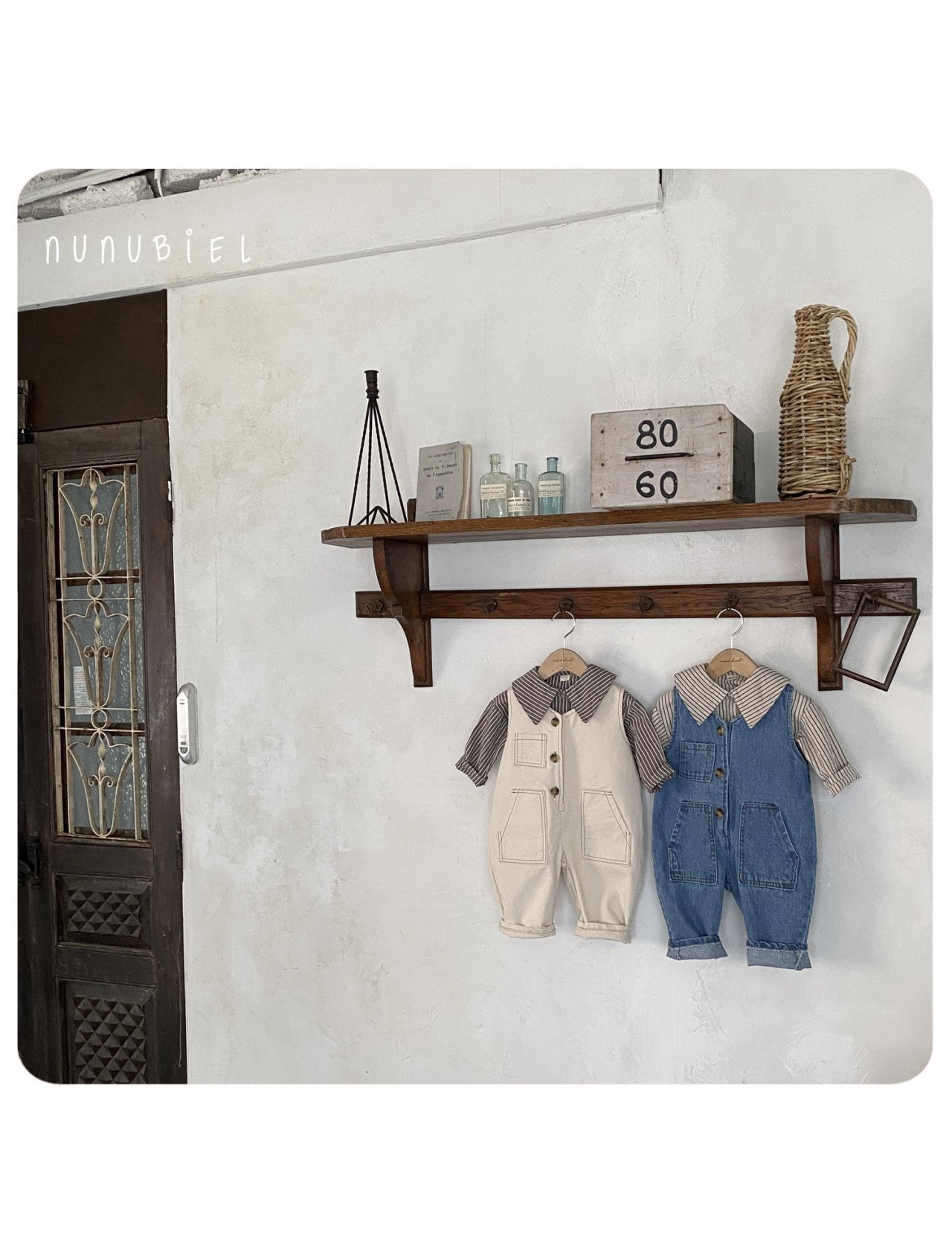 nunubiel denim jump suit (75-120cm)