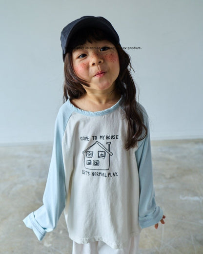 normalplay my home raglan T (75-140cm)