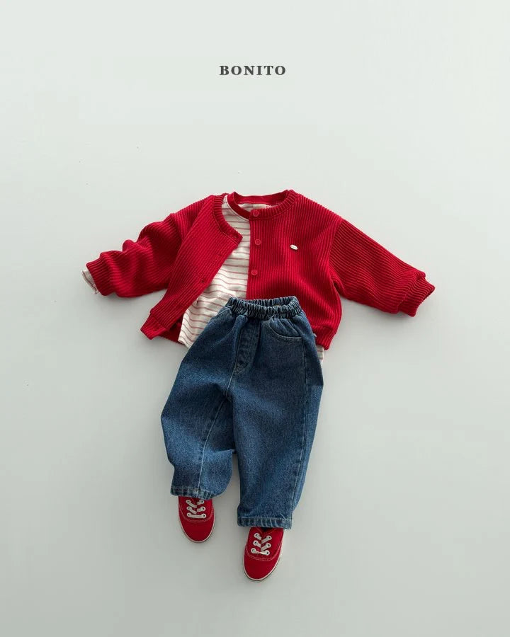 Bonito Knit Cardigan (~80-140cm)