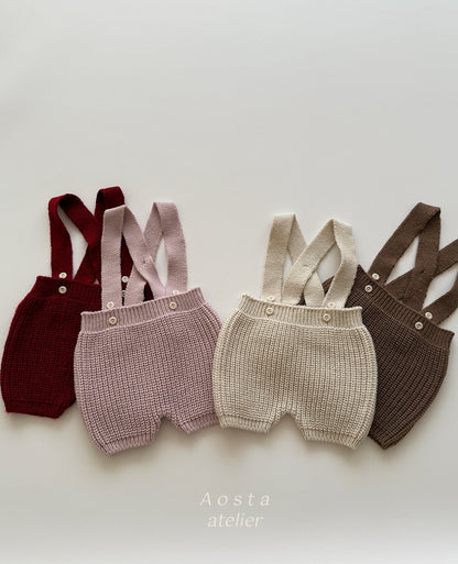 Aosta knit overalls (0-24m)
