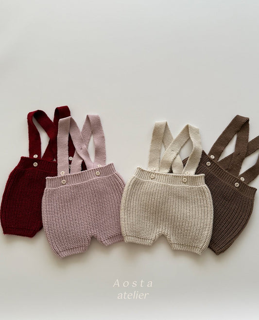 Aosta knit overalls (0-24m)