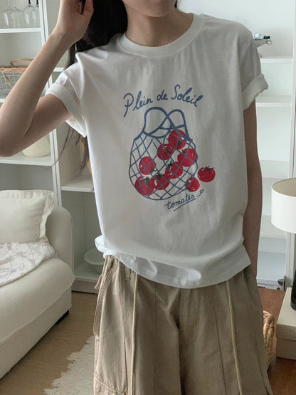 🍅番茄圖案Tee *共2色