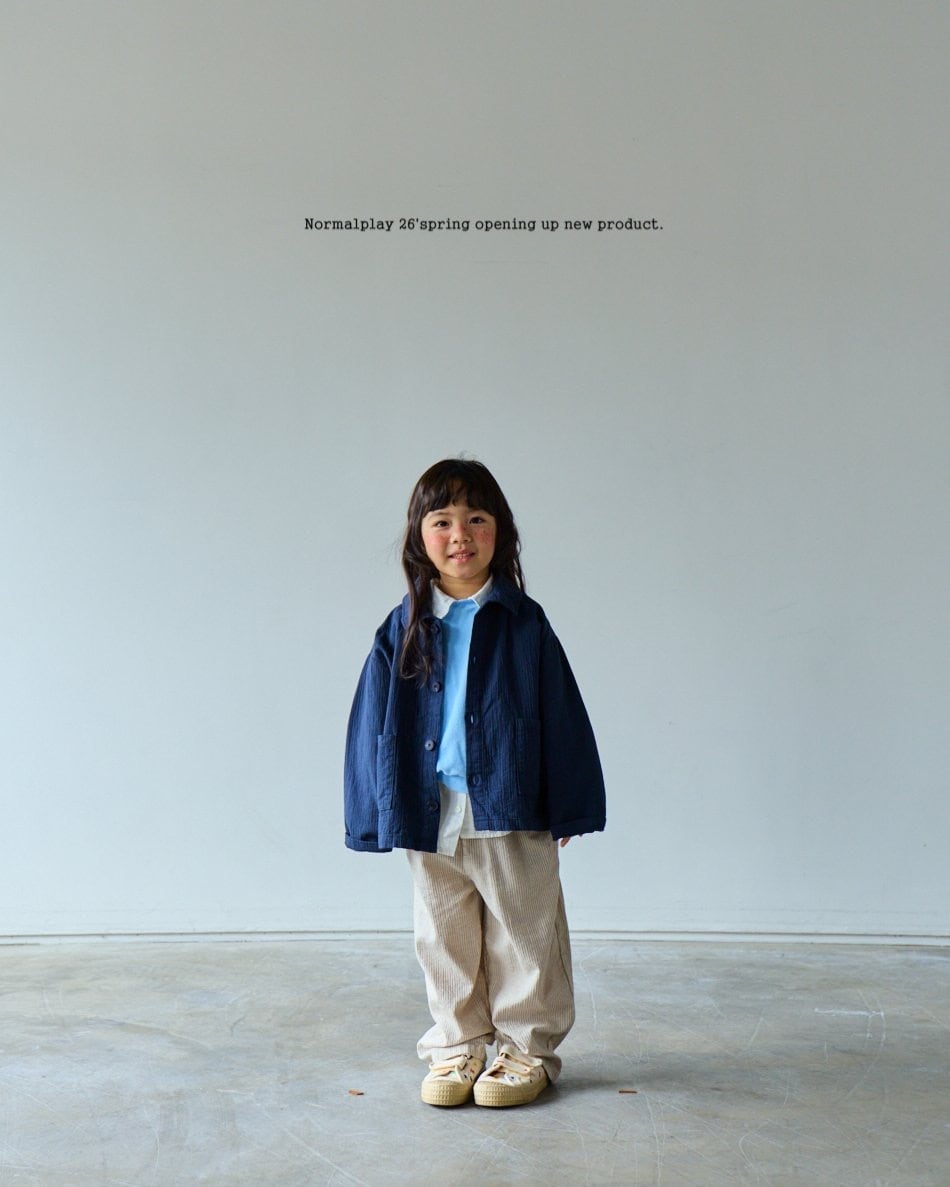 normalplay washed jacket (80-140cm)