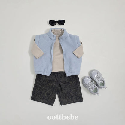 Oottbebe 立領暖暖背心外套 (75-120cm)