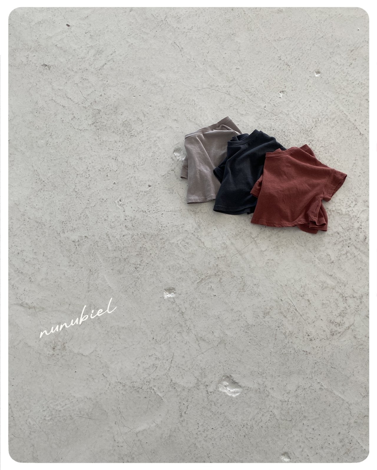 nunubiel daily t-shirts (75-120cm)