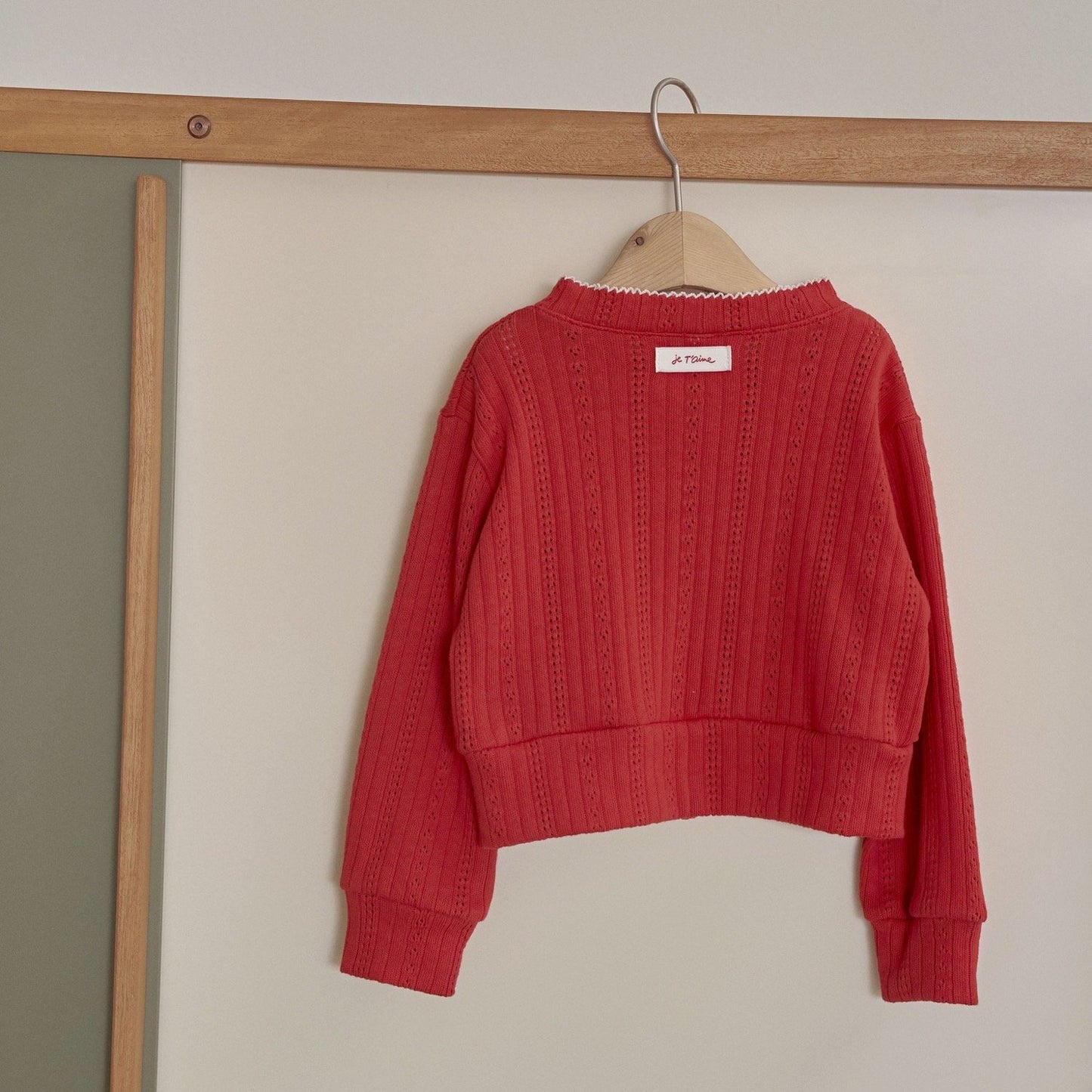 momoann berry cardigan (90-130cm)