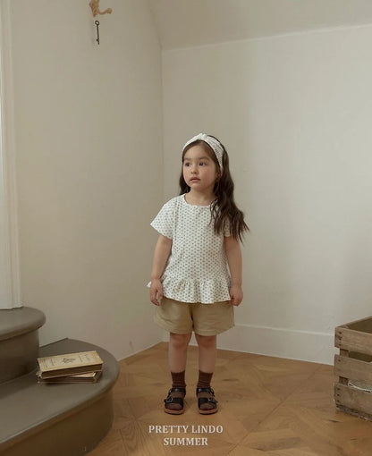 Lindo Flower Short Sleeve T (85-125cm)