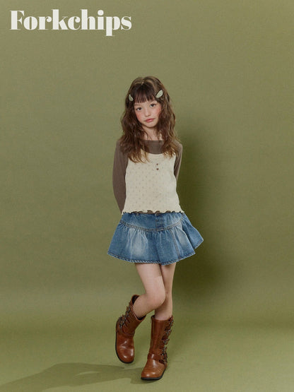 FORKCHIPS hug grade tee (95-160cm)