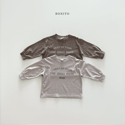 bonito keep up pigment tee (~80-140cm)