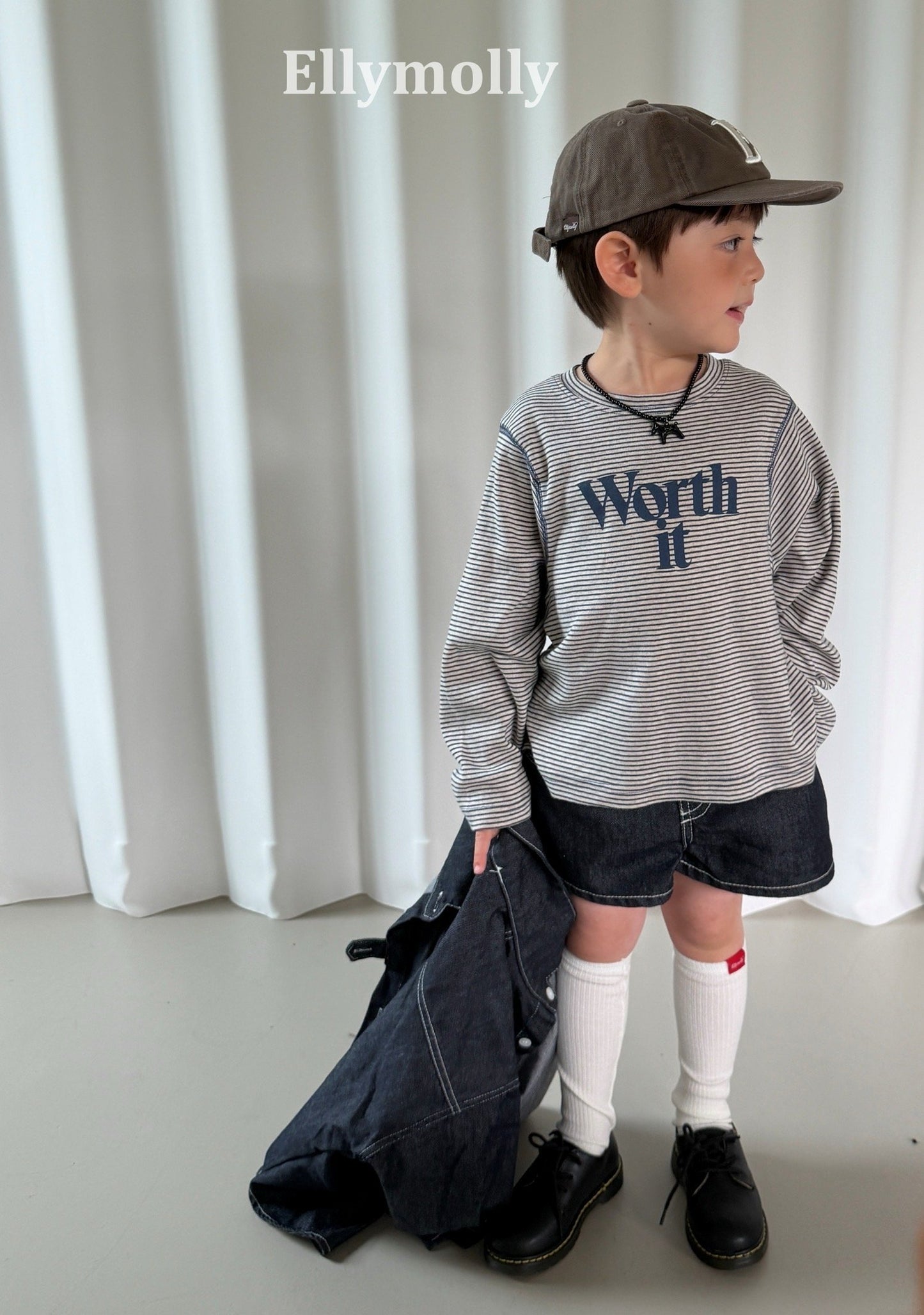 ELLYMOLLY flap non fade pants(90-145cm)