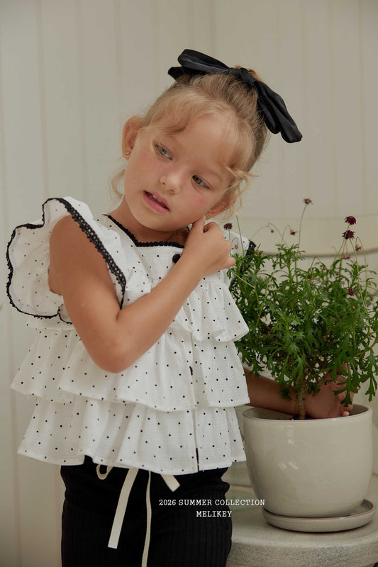 melikey dot cancan sleeveless bl (~80-140cm)