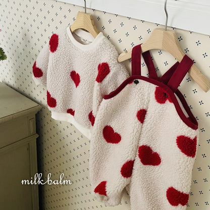 milkbalm cotton candy overalls (3-18m)