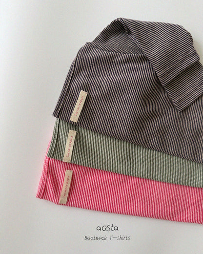 Aosta boat neck t (~70-115cm)