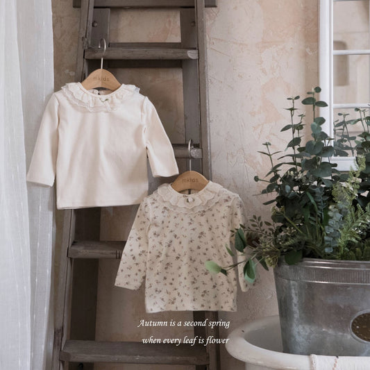 mkids ella lace tee (65-115cm)