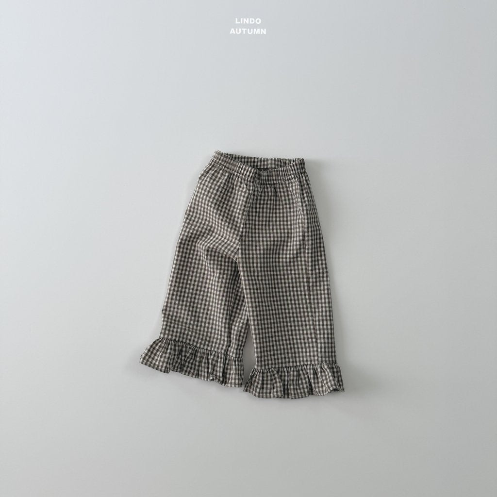 LINDO sweet plaid pants (80-125cm)