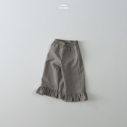LINDO sweet plaid pants (80-125cm)
