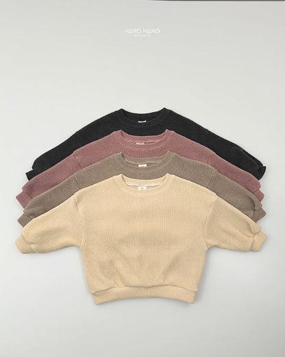 HAROHARO classic knit mtm (85-140cm)