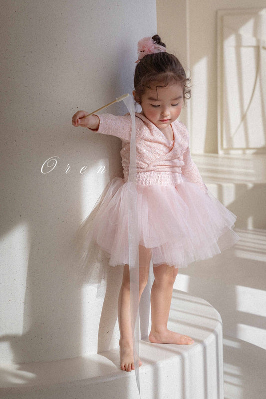 OREN el cardigan set ballet dress (90-120cm)