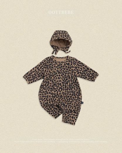oottbebe little leopard suits SET (0-12m)