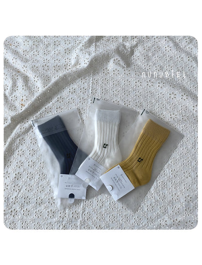 nunubiel long rib socks (~10-20cm)