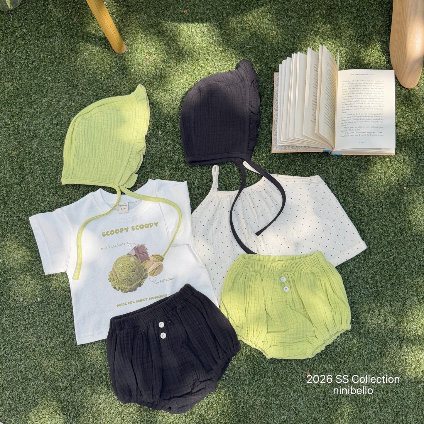ninibello cancan button bloomers(baby)