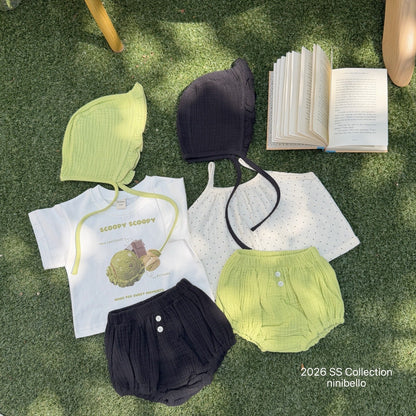 ninibello cancan button bloomers(baby)
