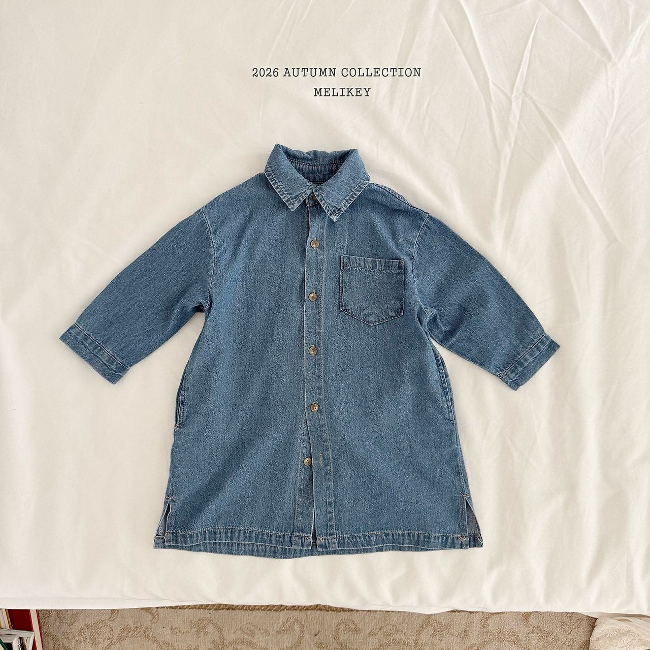 melikey denim shirt ops (~80-140cm)