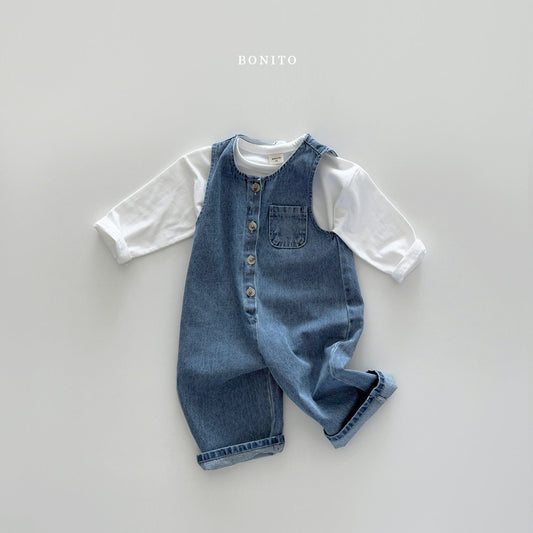 bonito denim overalls (~80-140cm)