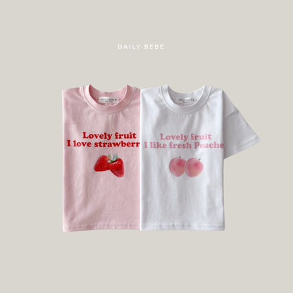 Dailybebe 水果圖案Tee (75-140cm)