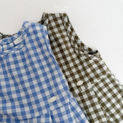 Lindo Check Jumpsuit (85-125cm)