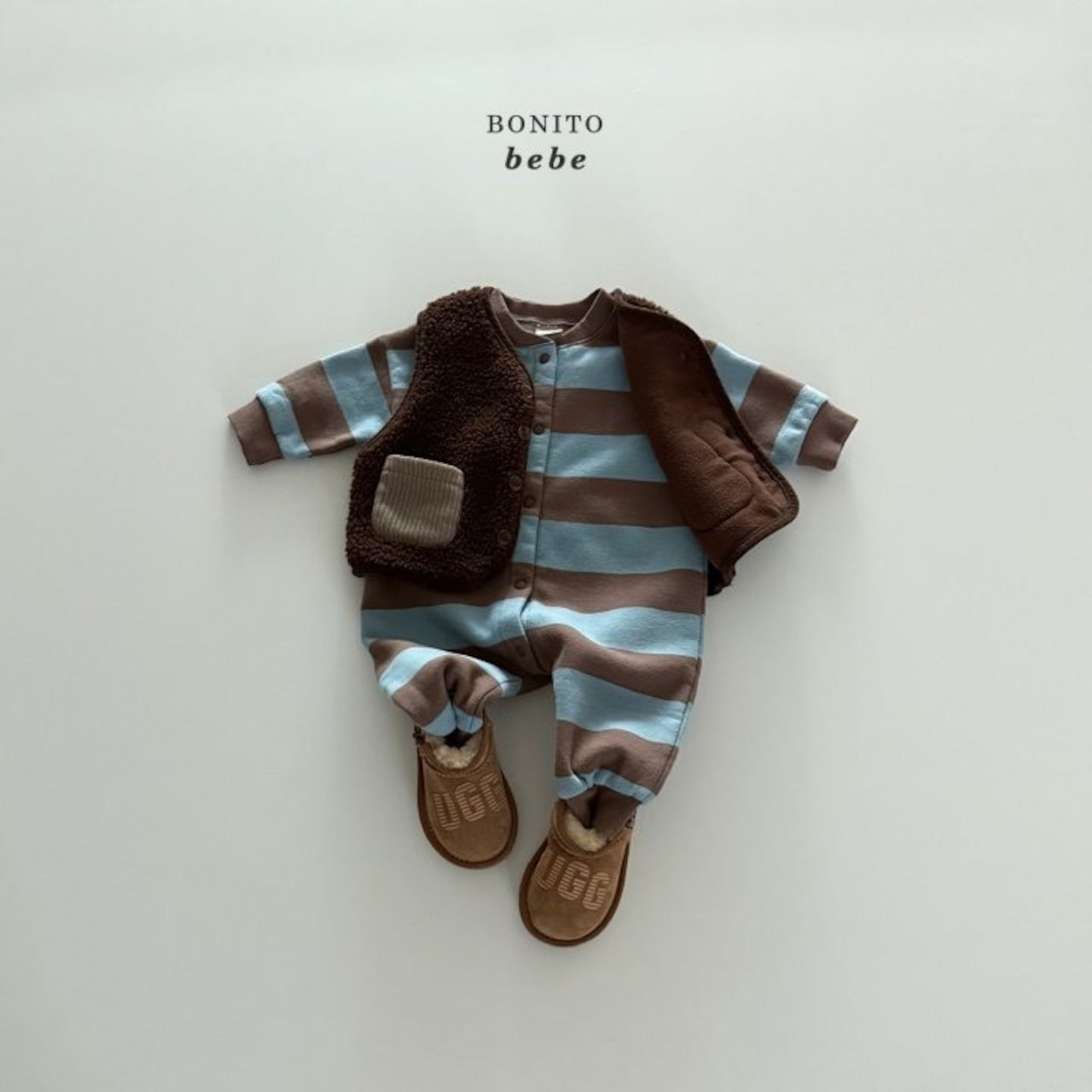 Bonito big dang kang rompers (3-18m)