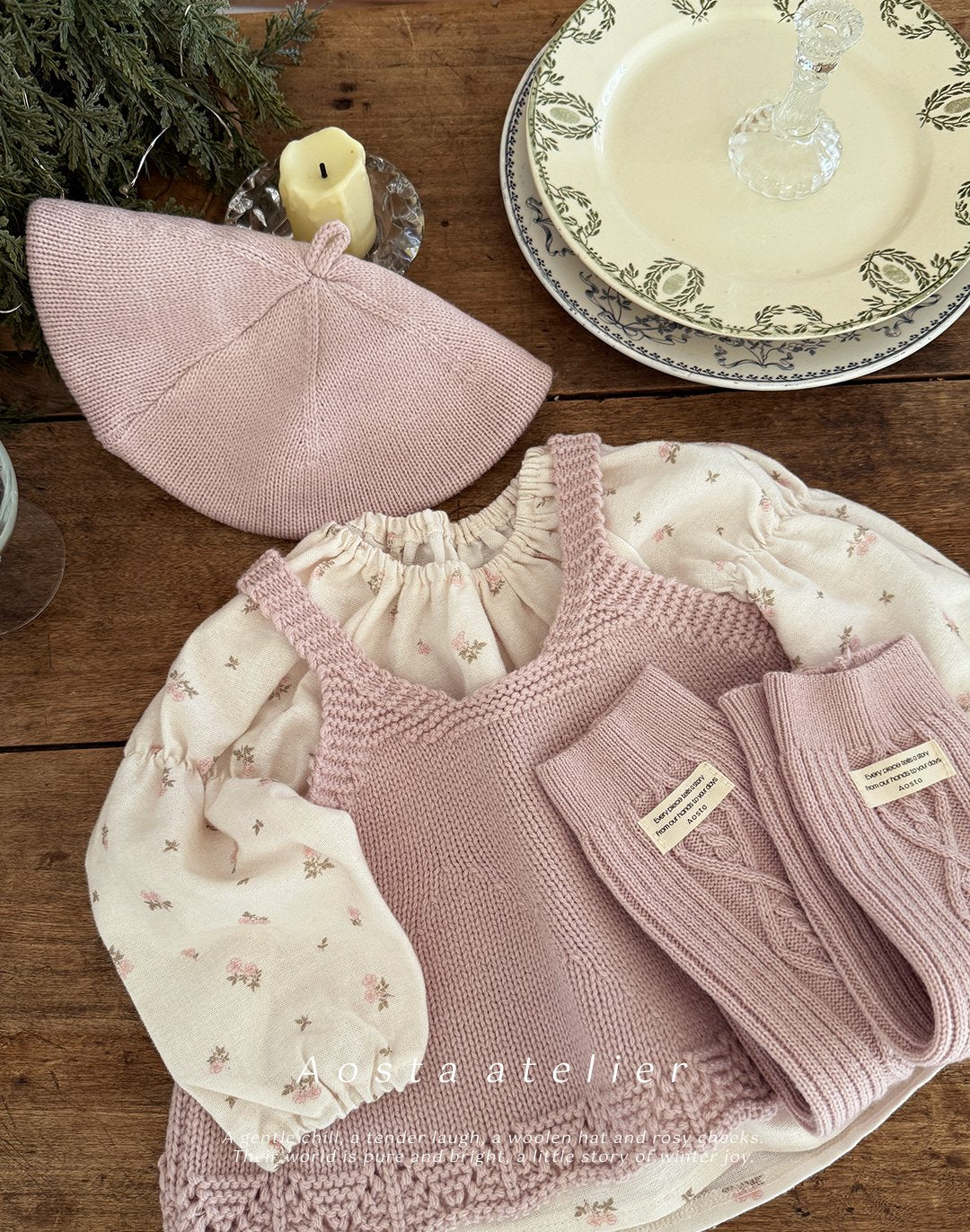 Aosta knit blouse (~80-115cm)