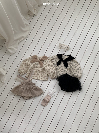 bebeholic ruby cape blouse (3-18m)