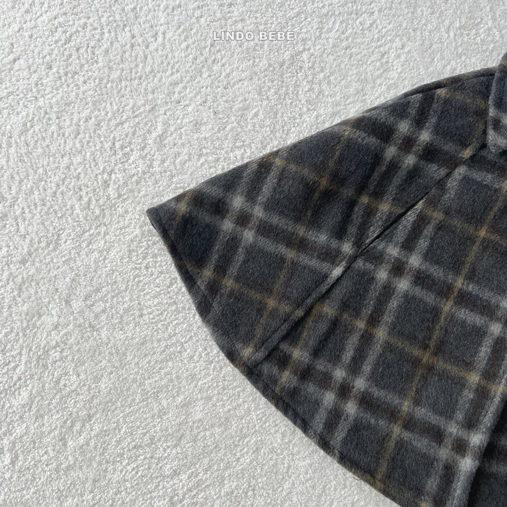 LINDO check cloak jacket(3-18m)