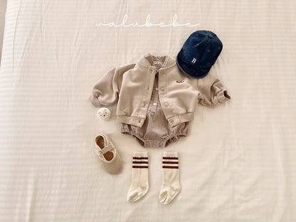 valubebe bebe baseball jumper (6-24m)