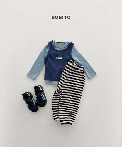 bonito waffle style jogger pant (~80-140cm)