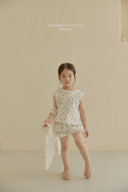 melikey dindin frill sleveless t-shirt (~80-140cm)