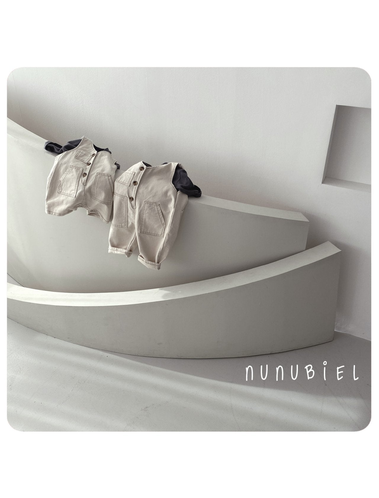 nunubiel bebe waffle t-shirt (3-18m)