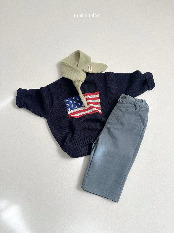 minirobe button peach pants (75-110cm)