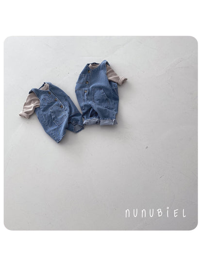nunubiel denim jump suit (75-120cm)