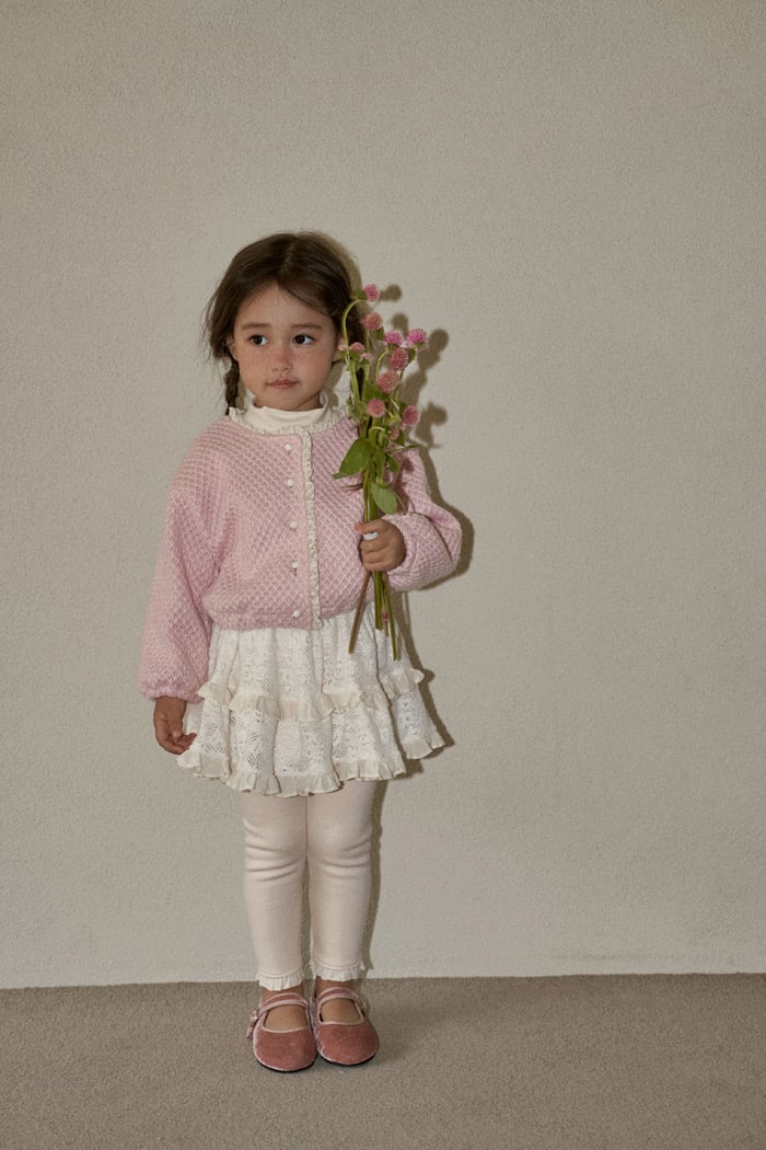 momoann knit cardigan (90-130cm)