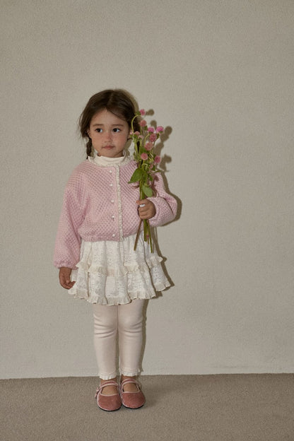 momoann knit cardigan (90-130cm)