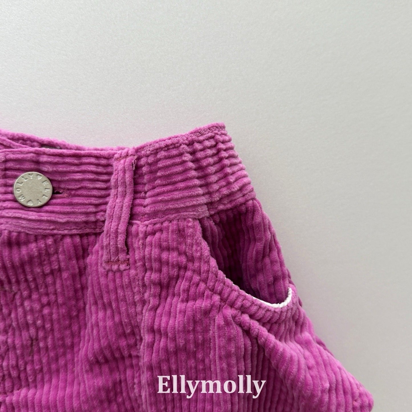 ELLYMOLLY BB frill corduroy pants (90-145cm)