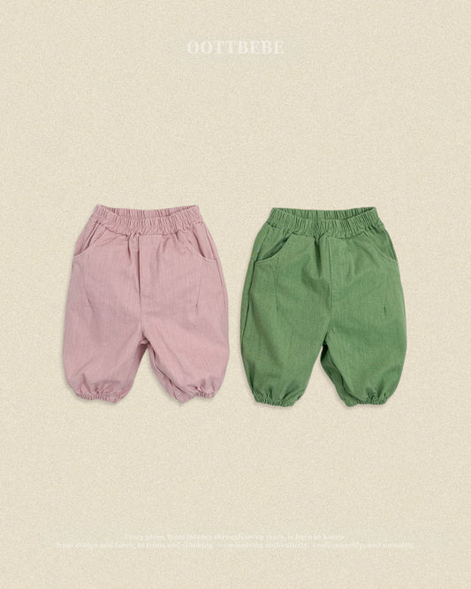 oottbebe hip slub pants (65-115cm)