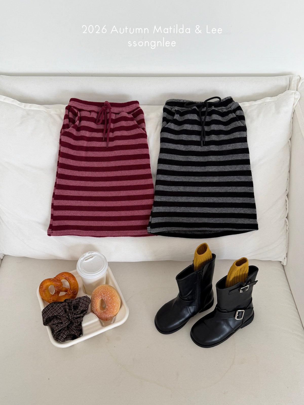 matilda&lee billie knit skirt (85-165cm)