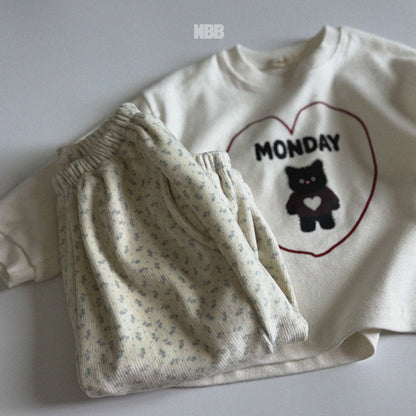 nightbebe flower boa jogger (70-120cm)